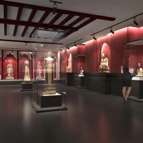 现代博物馆3D模型下载